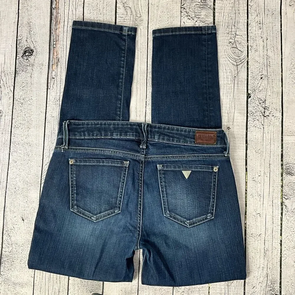 GUESS Cropped Cigarette Jeans